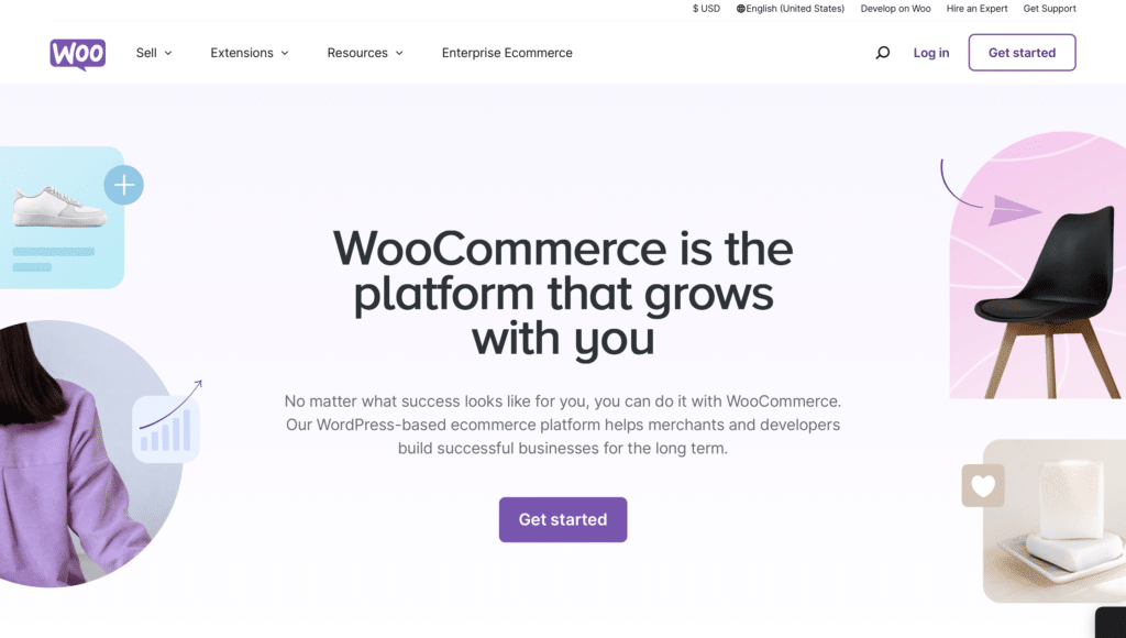 best ecommerce tools - WooCommerce website 