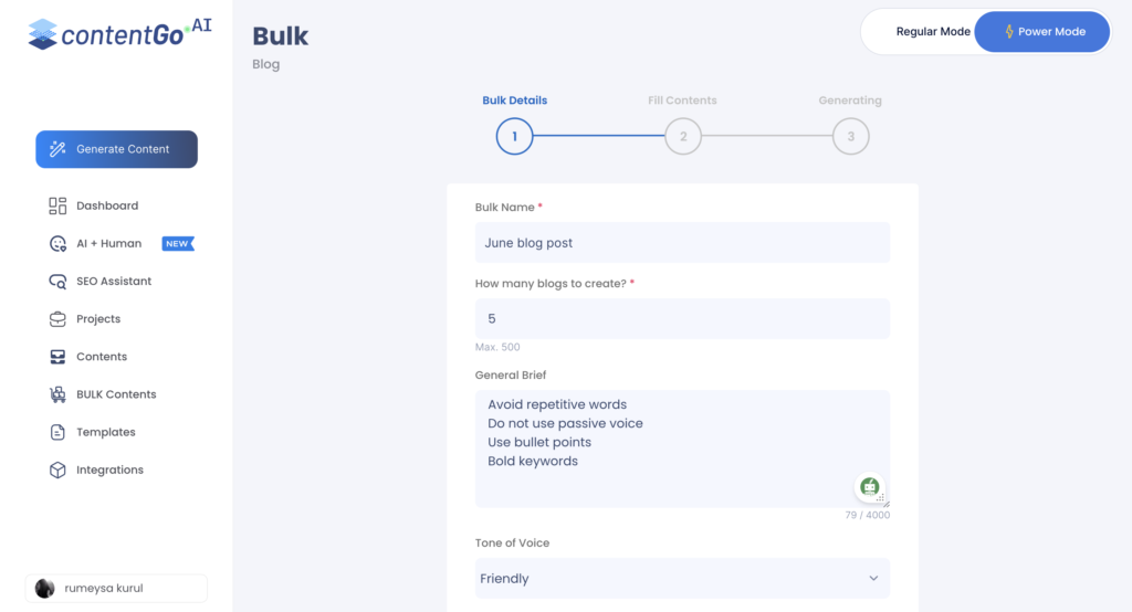 what is bulk content - dashboard 4
